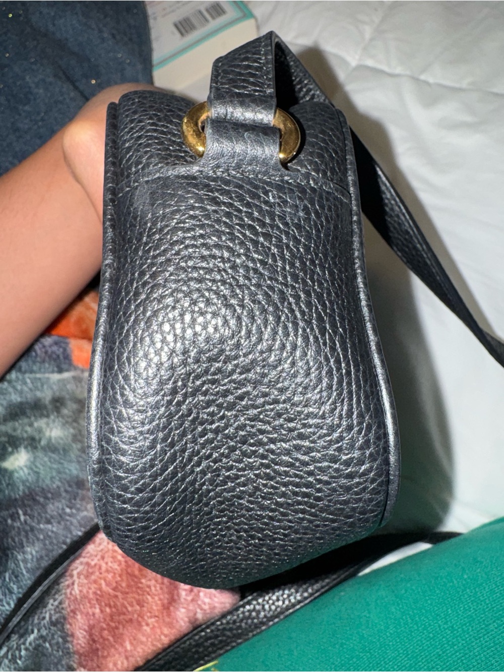 Gucci Black Soho Disco Leather Crossbody with Interlocking GG - Picture 12 of 13